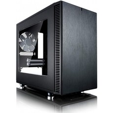 Fractal Design Define Nano S - Black - Window version 미니 타워 PC 케이스 CS6034 FD-CA-DEF-NANO-S-, 단일상품