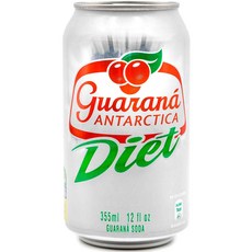 Guarana Antarctica 앤트아티카 과라나 안타르치카 브라질 무설탕 350ml 12캔, 12개