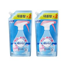 페브리즈 섬유 탈취제 은은한향 리필, 640ml, 2개