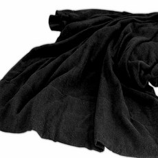 세번손 쌍사 파일 천연 소재 면 100% 타올켓 싱글 사이즈 블랙 (140×190cm) 880g, 상세페이지 참조