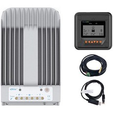 EPEVER MPPT 태양열 충전 제어기 40A 150V PV 태양열 패널 제어기 음성 접지 W MT50 원격 미터 온도 센서 PC 모니터링 케이블 추적기4215BN, 상세페이지 참조