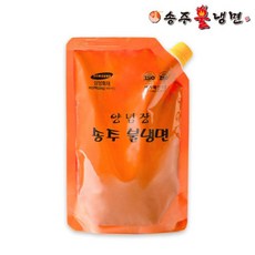 송주불냉면 새콤달콤 비빔소스500g 매운양념장 소스2종 1021857, 매운양념장500g, 500g