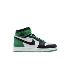 (GS) 조던 1 레트로 하이 OG 블랙 앤 럭키 그린 (GS) 조단 1 Retro High OG Black and Lucky Green