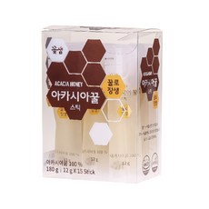 꽃샘 꽃샘 꿀로장생 아카시아꿀스틱 15T, 15개, 단품, 12g