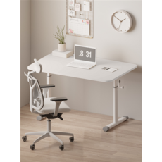 지누아 높이 조절 리프트 테이블 120x60cm 모션데스크 수동형