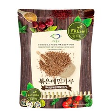 푸른들판 국산 볶은 메밀 가루 분말 100% 매밀 볶음, 500g, 1개, 없음