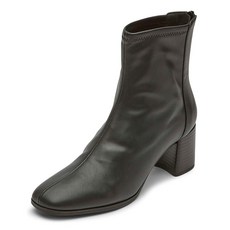 Rockport 여성용 Violetta 스트레치 부츠 초크 합성, 10, 블랙 인조, 블랙 인조, 1개