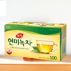 동서 현미녹차 100Tx1개, 24개, 100개입