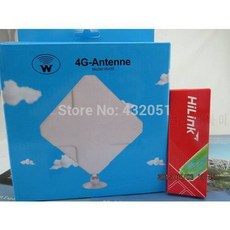 HUAWEI E3272 4G CAT 4 LTE 150Mbps USB 동글 + 35dbi CRC9 안테나 잠금 해?, 상세내용참조