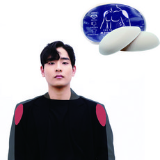 3NS 어깨 패드 남자 여자 어깨뽕 어깨보정 숄더패드