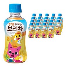 롯데칠성음료 핑크퐁 루이보스 보리차, 230ml, 100개입