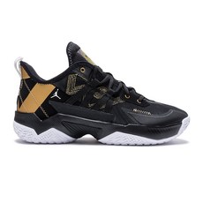 나이키 조던 원 테이크 II (블랙 메탈릭 골드 메탈릭 골드 화이트) CW2457-007 남성용