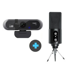 2K 500만화소 고화질 웹캠 QHD1944L+UM300 마이크, NUTZ QHD1944L+UM-300 마이크