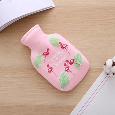 350ML 안전한 물병 고양이 부드럽고 겨울 휴대용 재사용 가능한 플러시 커버 보호 세척 누출 방지 통증 완화, 15.Style 15, 1개