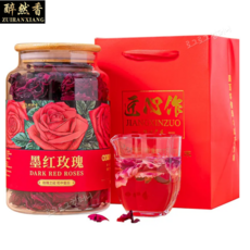 취란향 묵홍장미 건조화차 로즈 화관 동건화차 총100g, 2개, 1개입, 50g