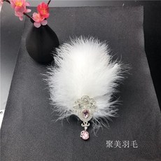 공작새머리띠
