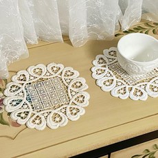 레이스받침대