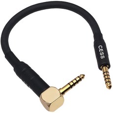 SESS-249 직각 4.4mm ~ 스트레이트 헤드폰 앰프용 남성~남성 오디오 케이블 고해상도 뮤직 플레이어 MP3 MP4 DSD DAC 휴대용 디지털 - 4.4dac