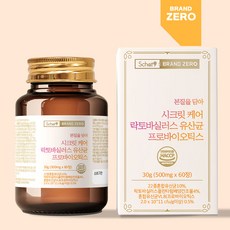 본질을 담아 시크릿케어 락토바실러스 유산균 30g 500mgx60정, 본질을 담아 시크릿케어 유산균, 2개, 60개