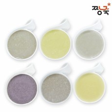[짱죽] 1.2단계 미음 골고루 8팩 160g*8팩, 단품