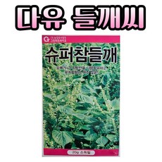 농사친구 슈퍼참들깨 다유 들깨 씨앗 20g, 1개