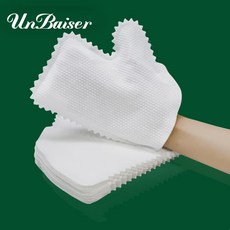 UNBAISER 가정용 다용도 초간편 정전기방지 먼지청소 빨아쓰는 행주 장갑 20매 50매 100매 200매, 50개