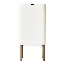 데코아르 스마트 자동센서 스테인레스 휴지통 (20L 전용), 크림 아이보리 (다리 4개 증정) 크림 아이보리 (다리 4개 증정)