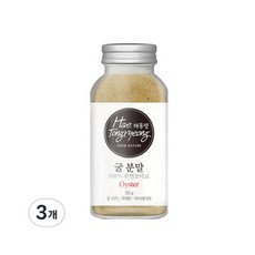 해통령 굴 분말, 80g, 3개