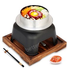 알코올 솥밥 소형가마솥 스텐 냄비밥 1인용 냄비 밥솥, 01.대우롱냄비16.5x12.2CM 2-6인, 1개