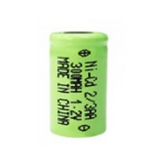 니카드 2/3AA사이즈 1.2V 300mAh, 단자없음, 1개