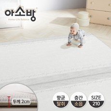 [아소방] 프라임 놀이방매트 타이포렌느 210 (210x140x2cm), 상세 설명 참조