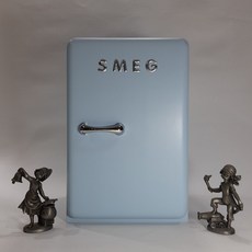 원목 수납함 집들이 선물 영양제 악세사리 화장품 약 소품 커피 보관함 미니 우드박스 smeg 모양, 스카이블루, 1개