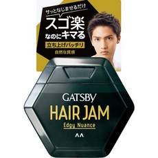 개츠비 헤어잼 에지뉴앙스 런치업 배츌리 110ml 112584, 1개