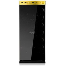In Win 805CG-IEARB (Gold) Tempered Glass Compact ATX Mid-Tower Computer Case (CF05)-B016CJEO8G, Goldone size