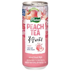 푸르밀 복숭아티, 240ml, 30캔