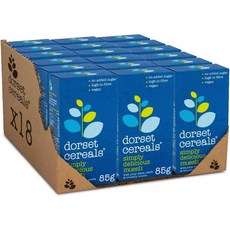 Dorset 영국 도싯 시리얼 심플리 딜리셔스 뮤즐리 85g, 18개