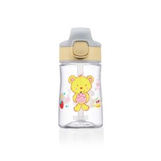 지그 미라클 트라이탄 키즈 워터 보틀, 퍼리 프렌드, 350ml, 1개