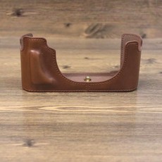 라이카 M10 용 천연 가죽 카메라 프로텍터 하프 케이스 그립, [05] PU Leather Coffee - 라이카m10