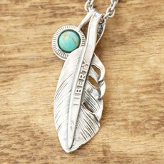 노스웍스 N-615 미니 깃털 목걸이