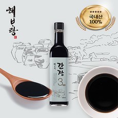 해바랑 수진원 전통 재래식 3년숙성간장 420ml