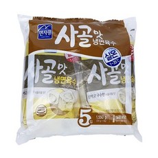 면사랑 사골맛 간단한 IN570 요리재료 동치미 우동별미 냉면육수 1550g !Izus, 1개