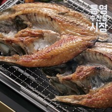 [통영수산물시장] 남해 손질 반건조 우럭 1kg 내외 총 4마리, 1개