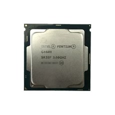 인텔 펜티엄 프로세서 LGA 1151 랜드 FC-LGA 14 나노 듀얼 코어 CPU 작동 G4600 g4600 CPU