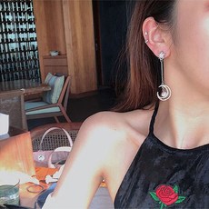 실버925볼드귀걸이