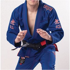 불테리어 주짓수 도복 무신 9.0 블루, A1S