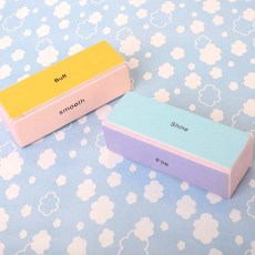 사각 네일파일 손톱 야스리 버퍼 4IN1 3개 손톱미용, 1개
