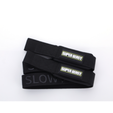 [슈퍼비스트] 헬스스트랩 양손한쌍동봉 시즌온리프팅스트랩 SUPERBEAST STRAP, 블랙, 1세트
