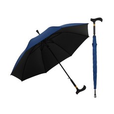 시우리빙 고급 지팡이 겸용 효도 장우산 자외선차단 대형 우산 부모님선물 행사답례품
