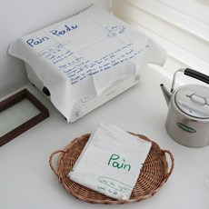 [윤자매네] Pain 린넨 키친크로스 행주 패브릭 테이블 매트 -2color, 그린, 1개