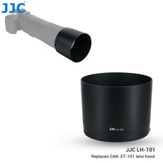 JJC ﻿캐논 RF 800mm F11 IS STM 렌즈 원형 후드 LH-101, 1개